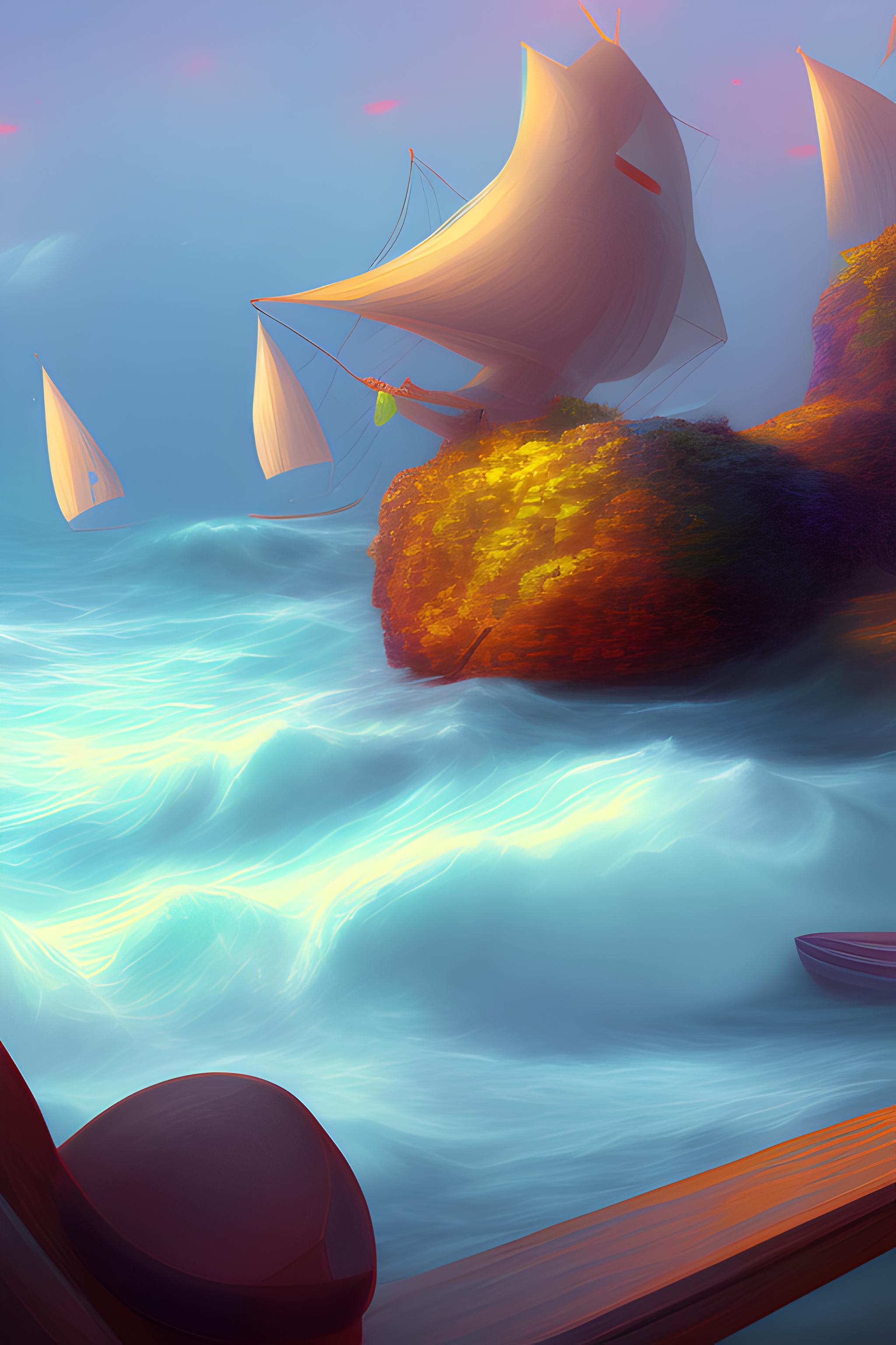 Un bord de mer apaisant 